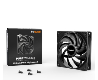 BE QUIET! Pure Wings 3 120 mm PWM high-speed BL106 - 1215436 - zdjęcie 3